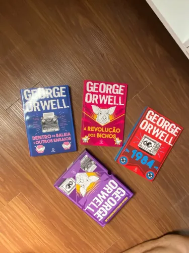 livro box george orwell