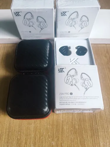 Fone KZ ZSN Pro X Lacrado Com Case De Brinde