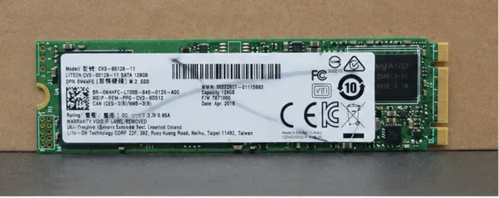 SSD M.2 NVMe 128GB Lite-On / Dell CV3-8D128-11 - Alto Desempenho para Notebook e Desktop