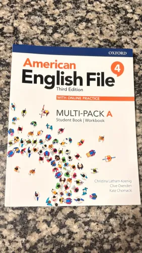 Livro American English File 4- sem uso