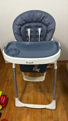 Cadeirinha de alimentação Burigotto Prima Papa Azul