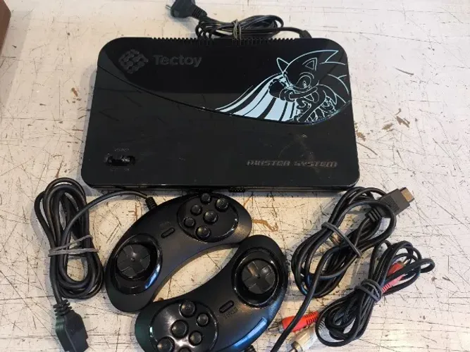 MASTER SYSTEM 3 EVOLUTION COM 2 CONTROLES FUNCIONANDO