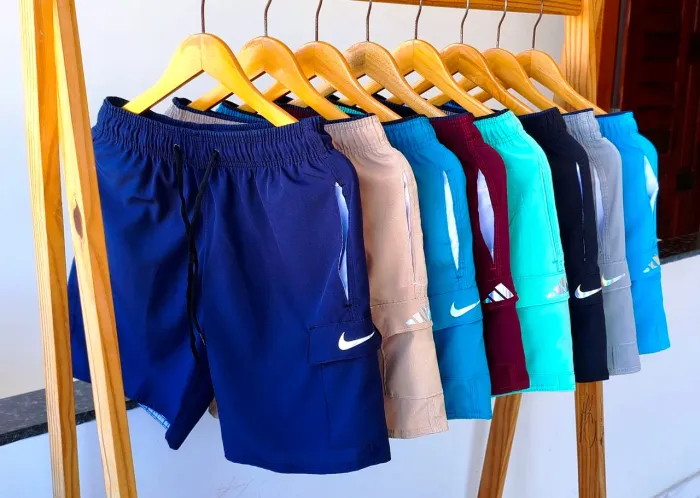 Short elastano bolso cargo