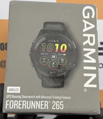 Smartwatch Garmin Forerunner 265 Preto