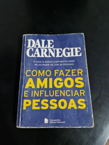 Livro como fazer amigos e influenciar pessoas
