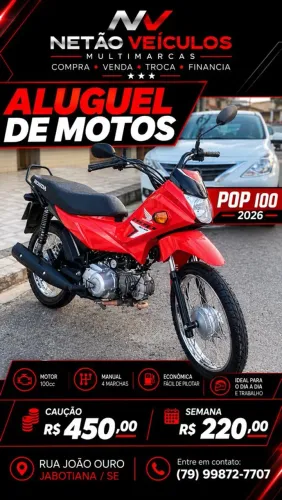 Aluguel / Locação de motos