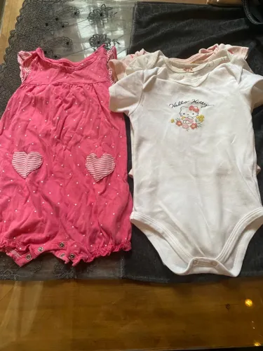 Lote roupa de verão bebê menina 