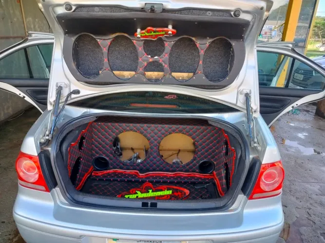 Madeiramento completo porta mala bora