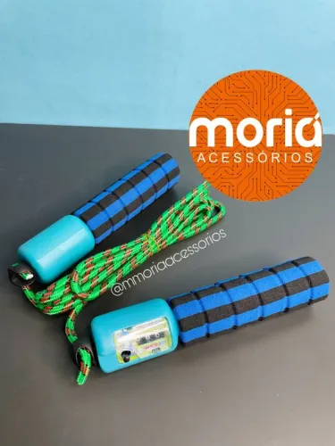 Corda de Pular Profissional Exercício Contador E Marcador de Pulos