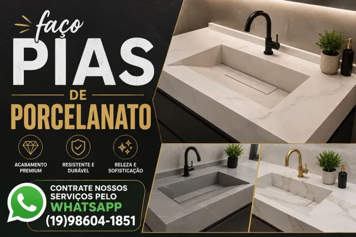 Pias de Porcelanato 
