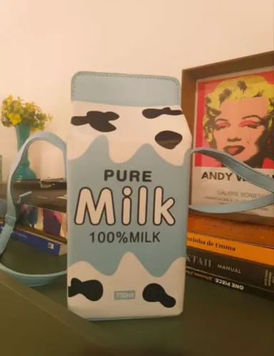 Bolsa caixa de leite pure milk