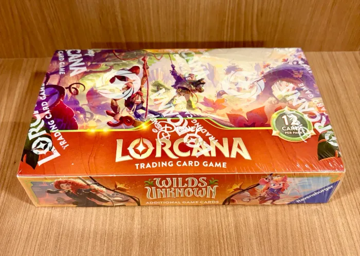 Disney Lorcana Wilds Unknown Booster Box 24 packs Inglês