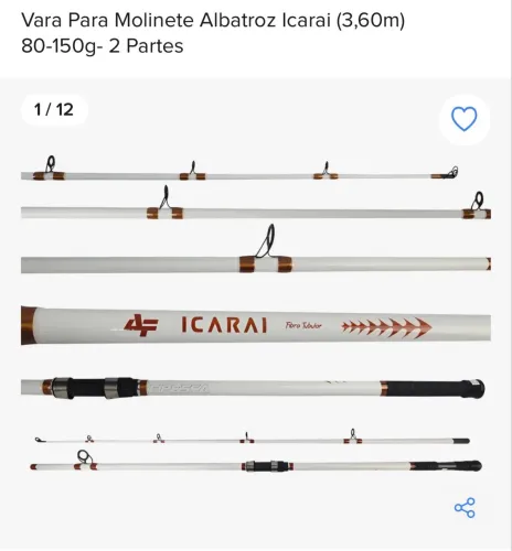 Kit pesca - vara de praia