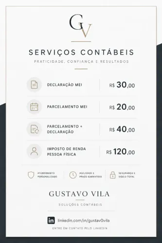 Serviços Contábeis para MEI e IRPF | Atendimento Online