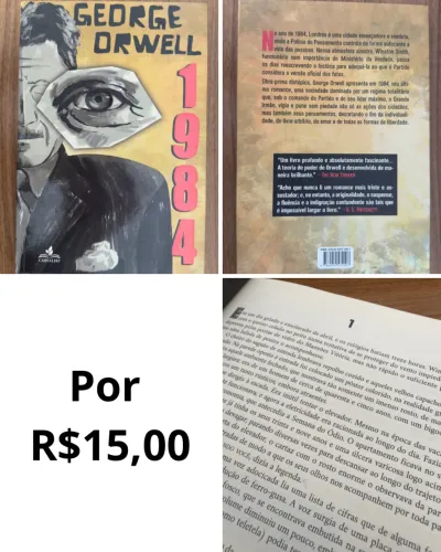 Livro 1984 - George Orwell | Usado, Bom Estado