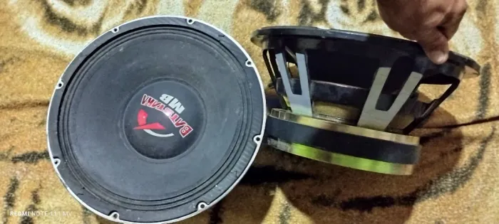 Par Auto falantes de 12 polegadas hinor 600w rms 4 ohms