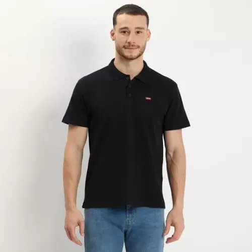 Camisa Polo Levi's Lb003-8002  Preta - Masculina