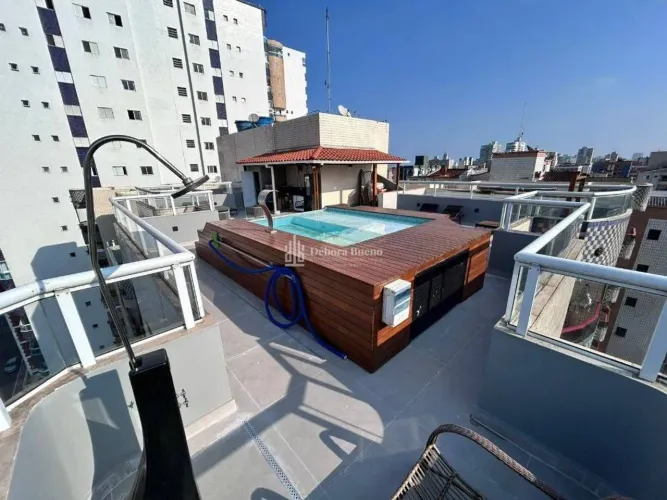 LINDA COBERTURA COM PISCINA PRIVATIVA E AREA GOURMET !!! 3 DORM 2 SUITE E 2 VAGAS