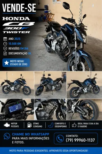 Twister 300F ABS 2025 nova