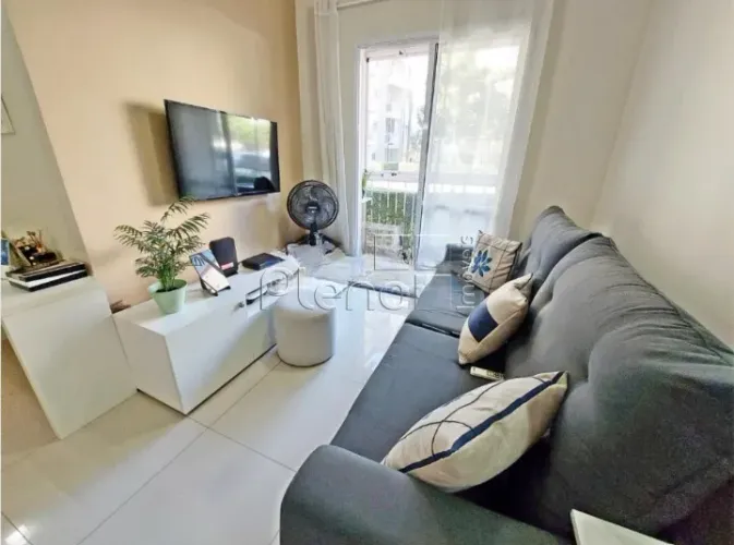 Apartamento à venda em Valinhos, Condominio Brisa Club House, com 1 quarto, com 42 m²