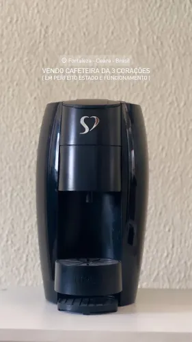 Cafeteira 3 corações