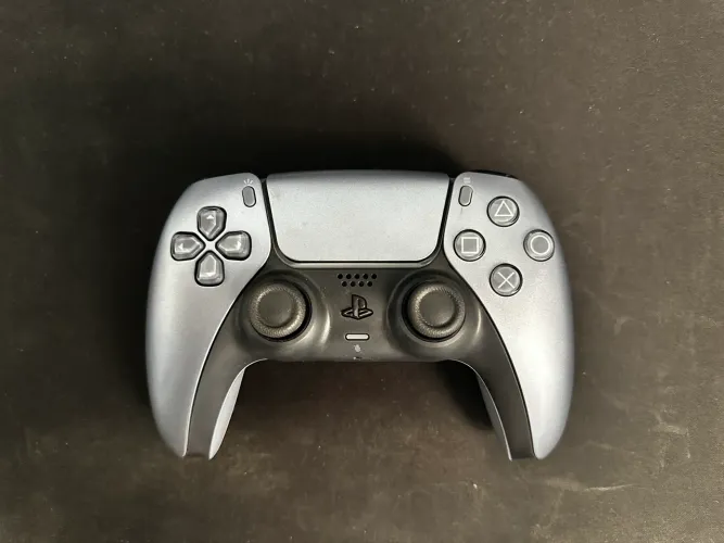 Controle PS5 prata zerado