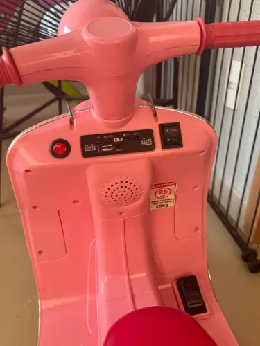 Lambreta elétrica hello kitty