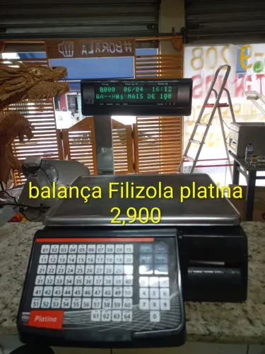 Balança etiquetadora Filizola wi-fi 