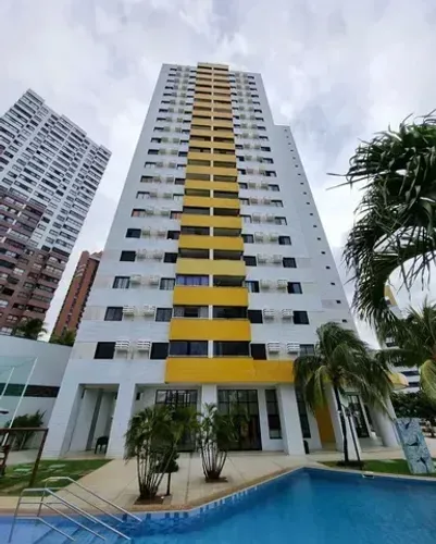 Apartamento 3/4 Suite 94m² No Condomínio Mirante da Praia Ponta Negra