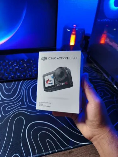 Câmera de Ação Dji Osmo Acrtion 5 Pro nova lacrada