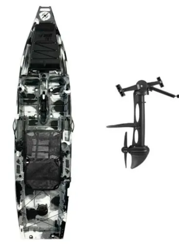 caiaque predador com pedal