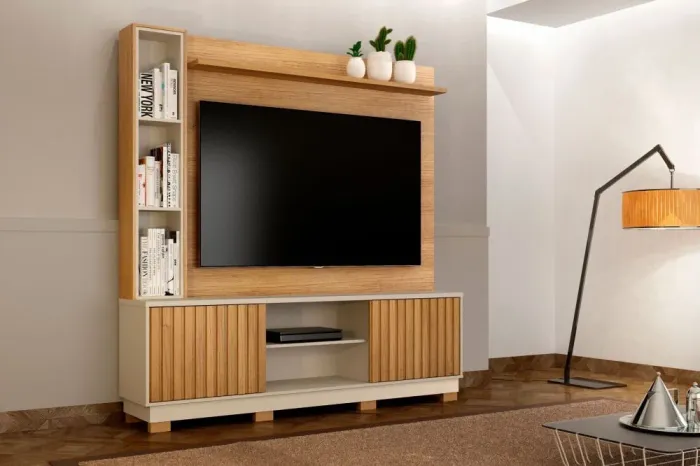 Home Montenegro Valdemoveis, para TVs até 65 Polegadas - Entrega Imediata;