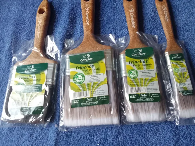 Super kit pincéis Condor Cabo Reciclável