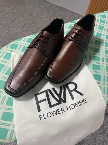 Sapato social marrom Flower Homme - 40