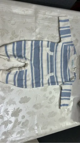 Macacão bebê Laleblu azul