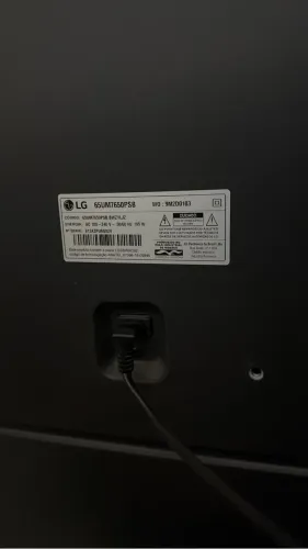 TV LG 65 Polegadas - Placa danificada
