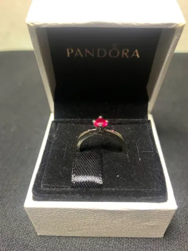 Anel Pandora Solitário ?You & me?