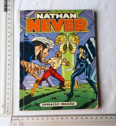 Gibi - Nathan Never nº 3 - Sergio Bonelli - 1992 (Com Avarias)