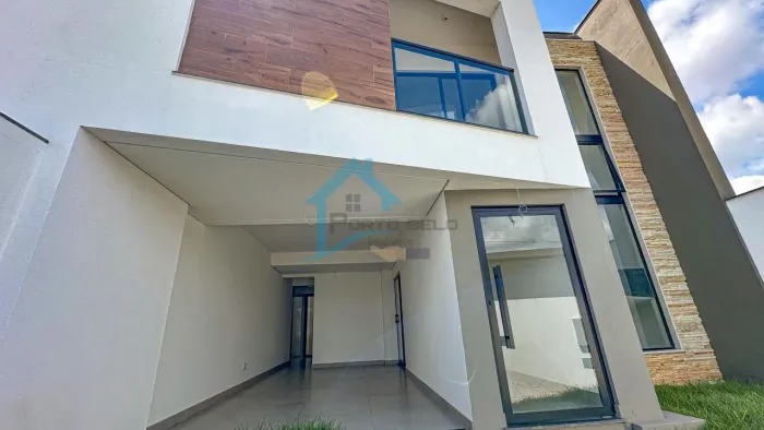 Casa Geminada para Venda em Betim, Guarujá Mansões, 3 dormitórios, 1 suíte, 3 banheiros, 2