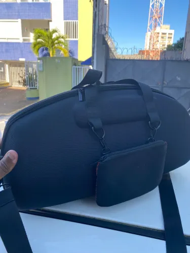 Case Rígida Premium p/ JBL Boombox + Bolsinha