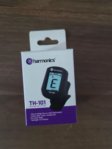 Afinador Clip Cromático Harmonics TH-101  NOVO