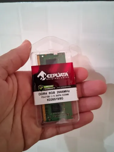 Memória RAM 8gb DDR4 2666 MHz Notebook