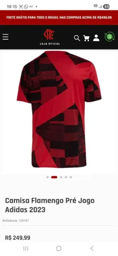 Camisa flamengo oficial