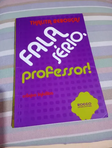 (FALA SÉRIO, PROFESSOR!) Livro em bom estado