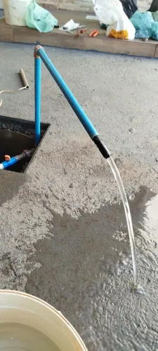 Limpeza de mini poço artesiano