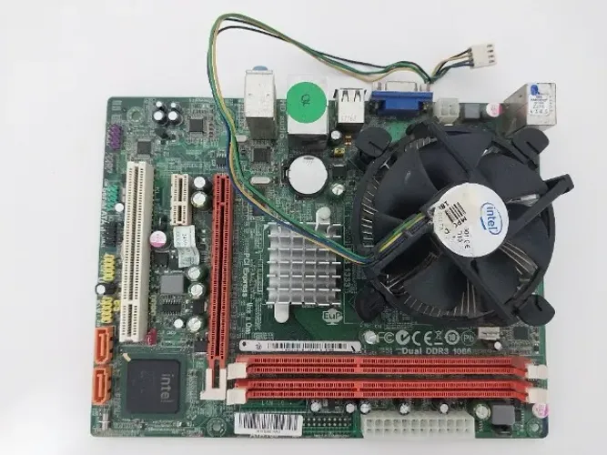 Kit Placa-Mãe POS-ECIG41BS + Pentium Dual Core E5700 + Cooler Intel