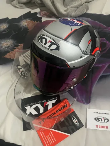 Capacete kyt tt course tam58
