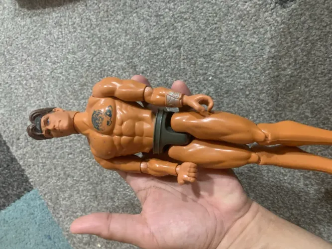 Max Steel TIGER TATTOO 1998