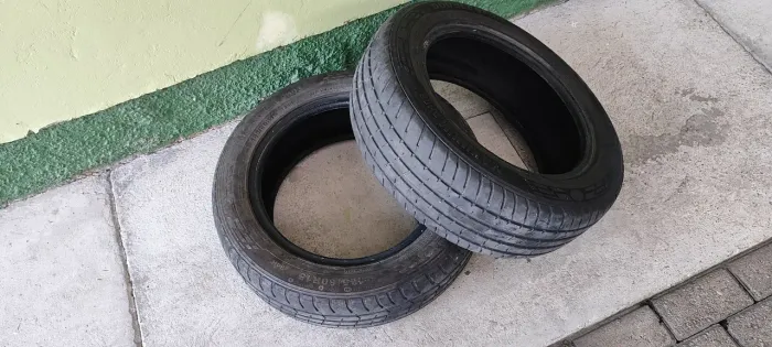 Pneu 185/60/15 2 pneu 1 feito vulcanização