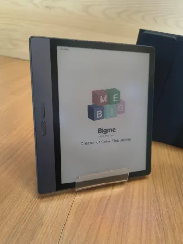 Leitor de E-Books Bigme B7 | Tela 7" Colorida | 128 GB | 8 GB | Capa e Caneta | Garantia